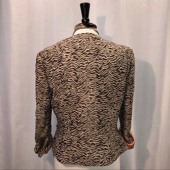 Zebra Print Blazer - Picture 3 of 3